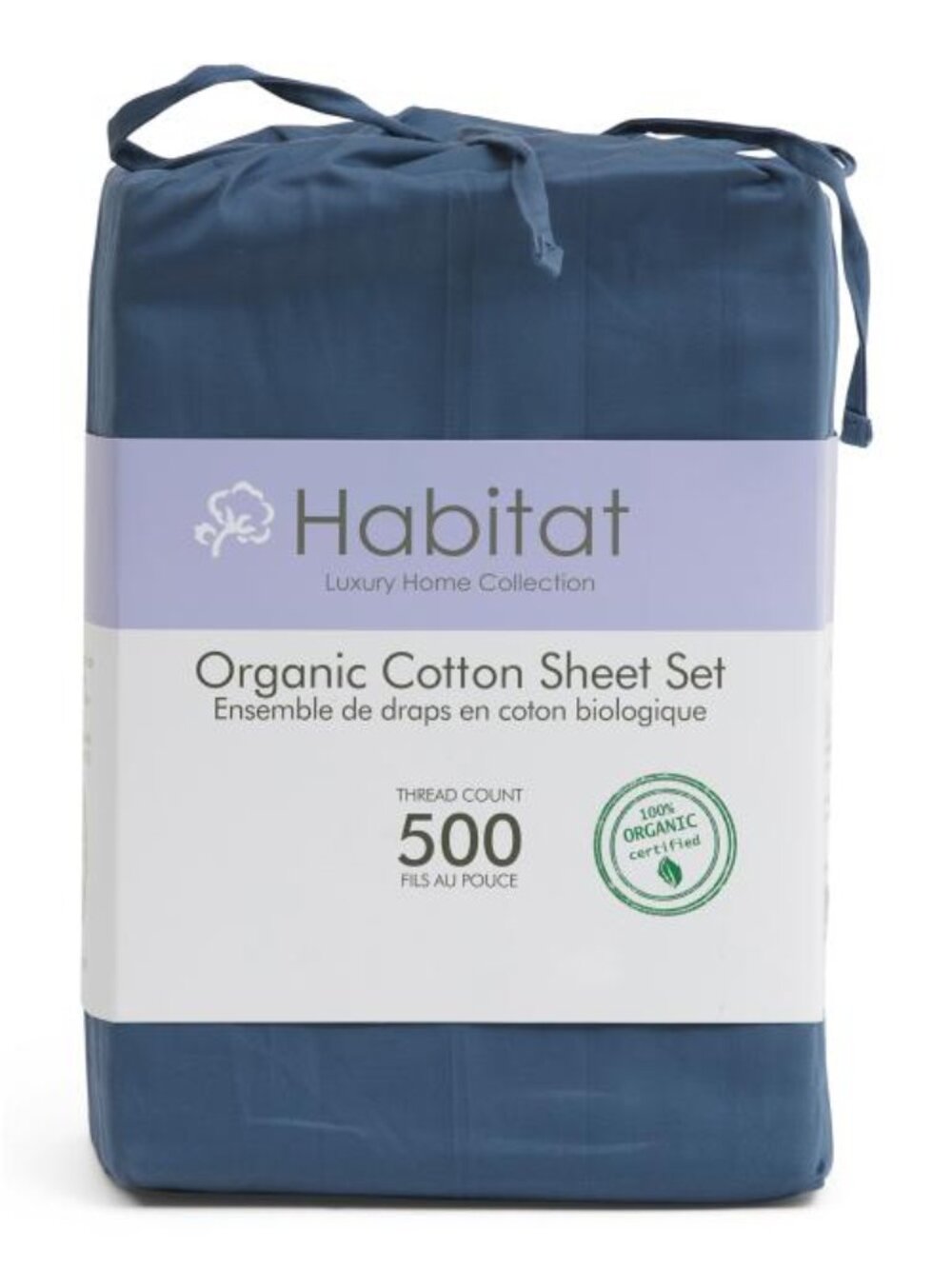 HABITAT 500tc Organic Cotton Sheet Set